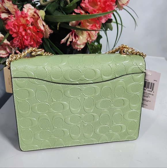 Coach Klare Signature Leather Shoulder Bag - Picture 2 of 6